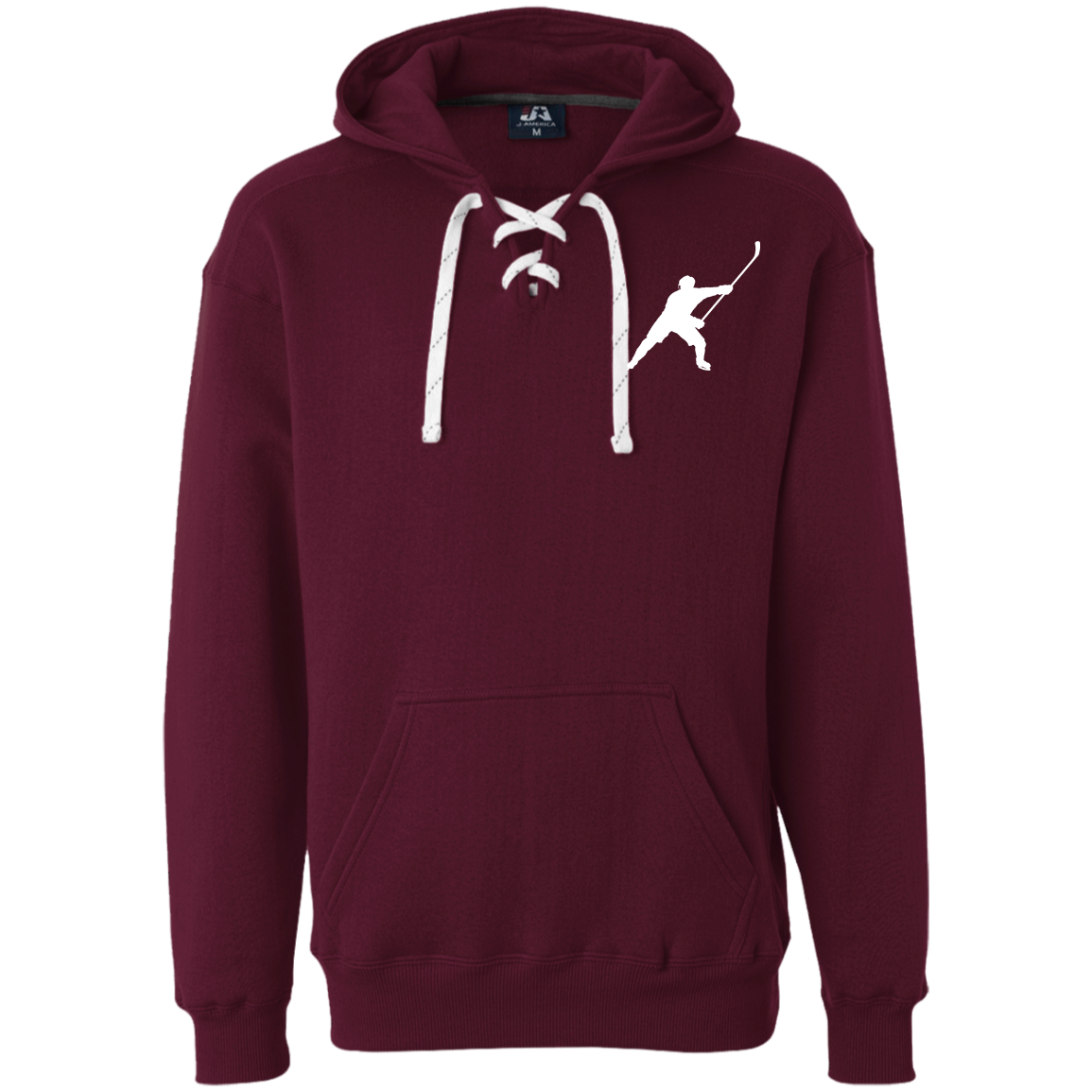 MY SPORT HOCKEY™ EMBROIDERED HEAVYWEIGHT SPORT LACE HOODIE
