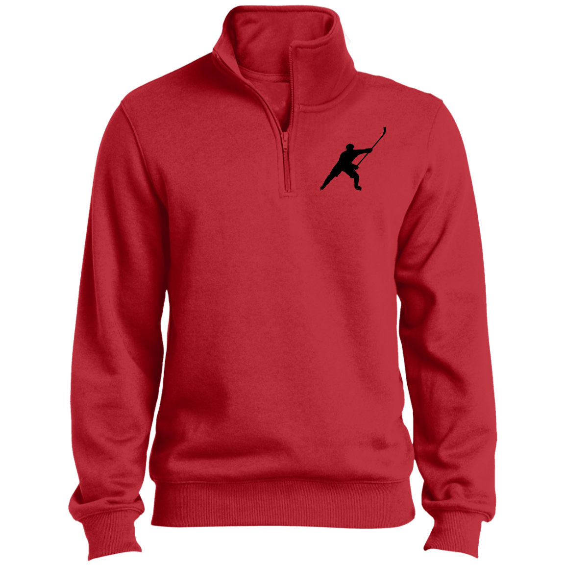 MY SPORT HOCKEY™ EMBROIDERED MEN&#39;S 1/4 ZIP SWEATSHIRT