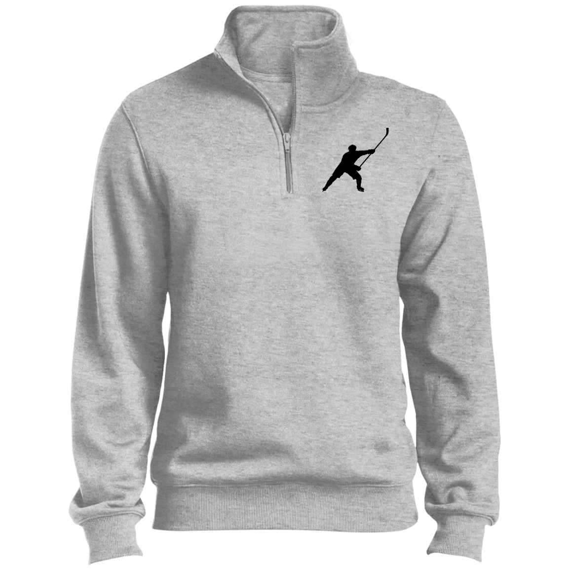 MY SPORT HOCKEY™ EMBROIDERED MEN&#39;S 1/4 ZIP SWEATSHIRT
