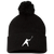 My Sport Hockey™ Embroidered Pom Pom Knit Cap