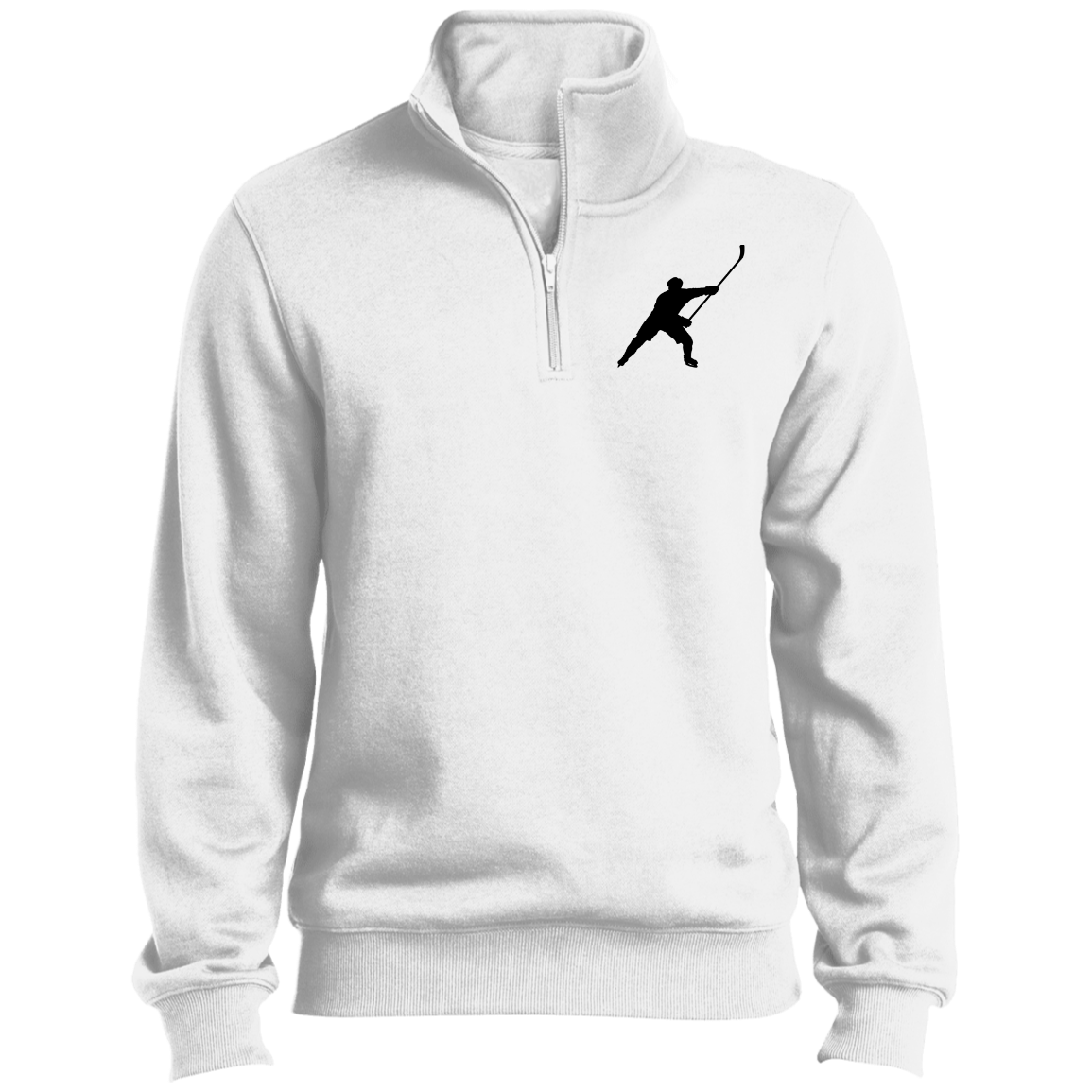 MY SPORT HOCKEY™ EMBROIDERED MEN'S 1/4 ZIP SWEATSHIRT