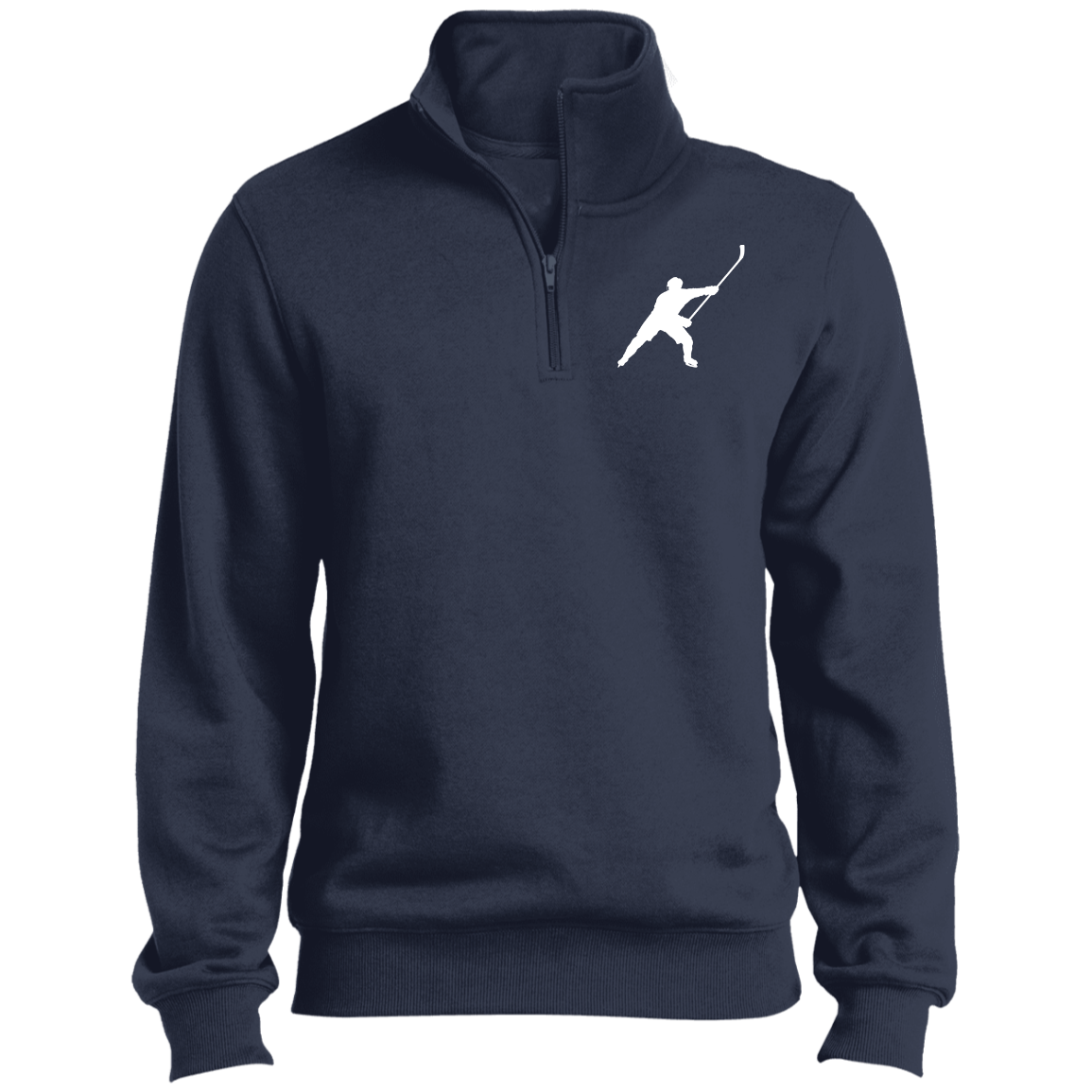 MY SPORT HOCKEY™ EMBROIDERED MEN&#39;S 1/4 ZIP SWEATSHIRT