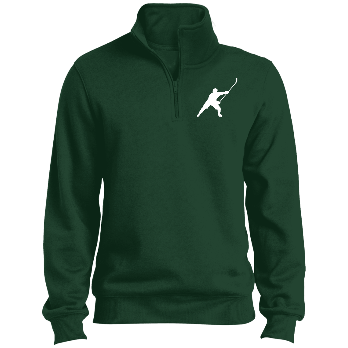 MY SPORT HOCKEY™ EMBROIDERED MEN&#39;S 1/4 ZIP SWEATSHIRT