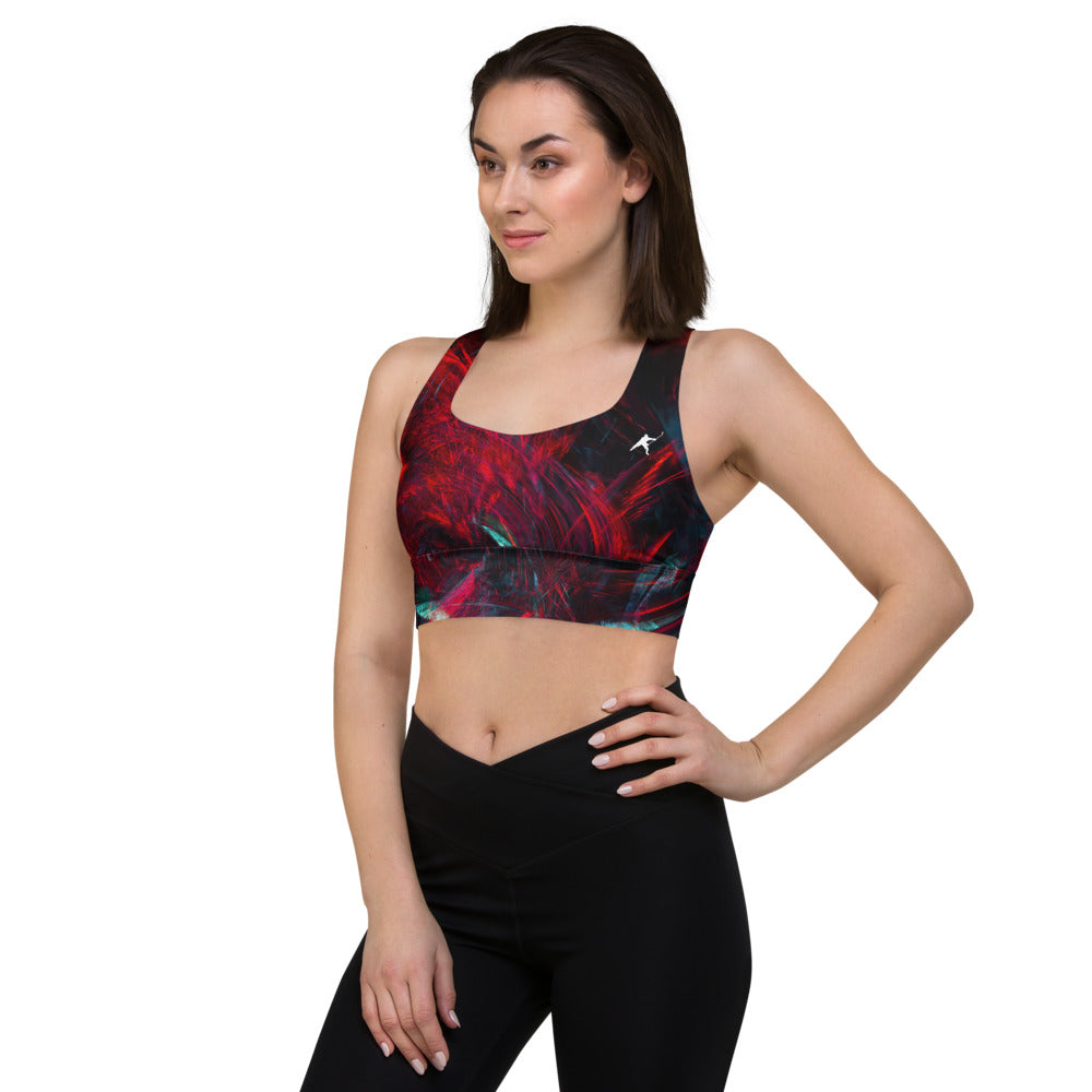 WOMEN&#39;S HockeyFIT™ LONGLINE SPORTS BRA