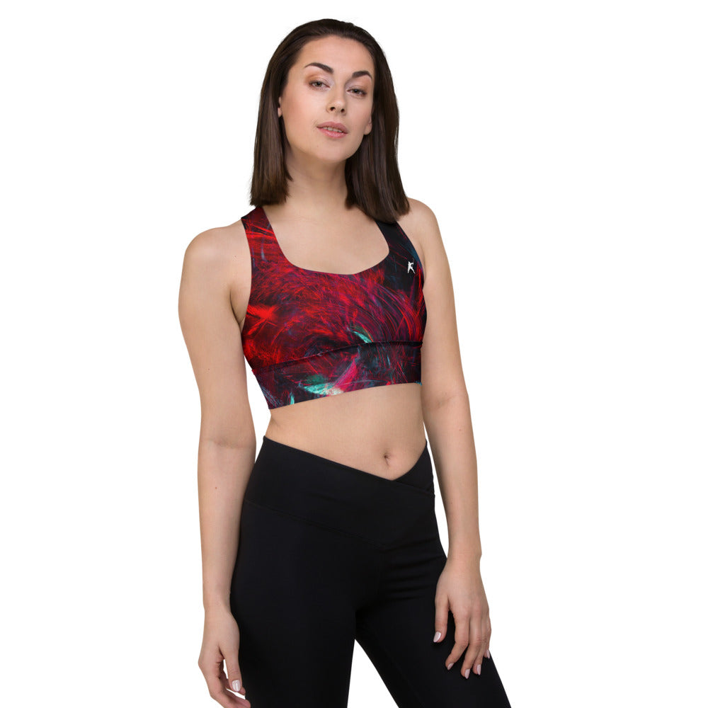 WOMEN&#39;S HockeyFIT™ LONGLINE SPORTS BRA