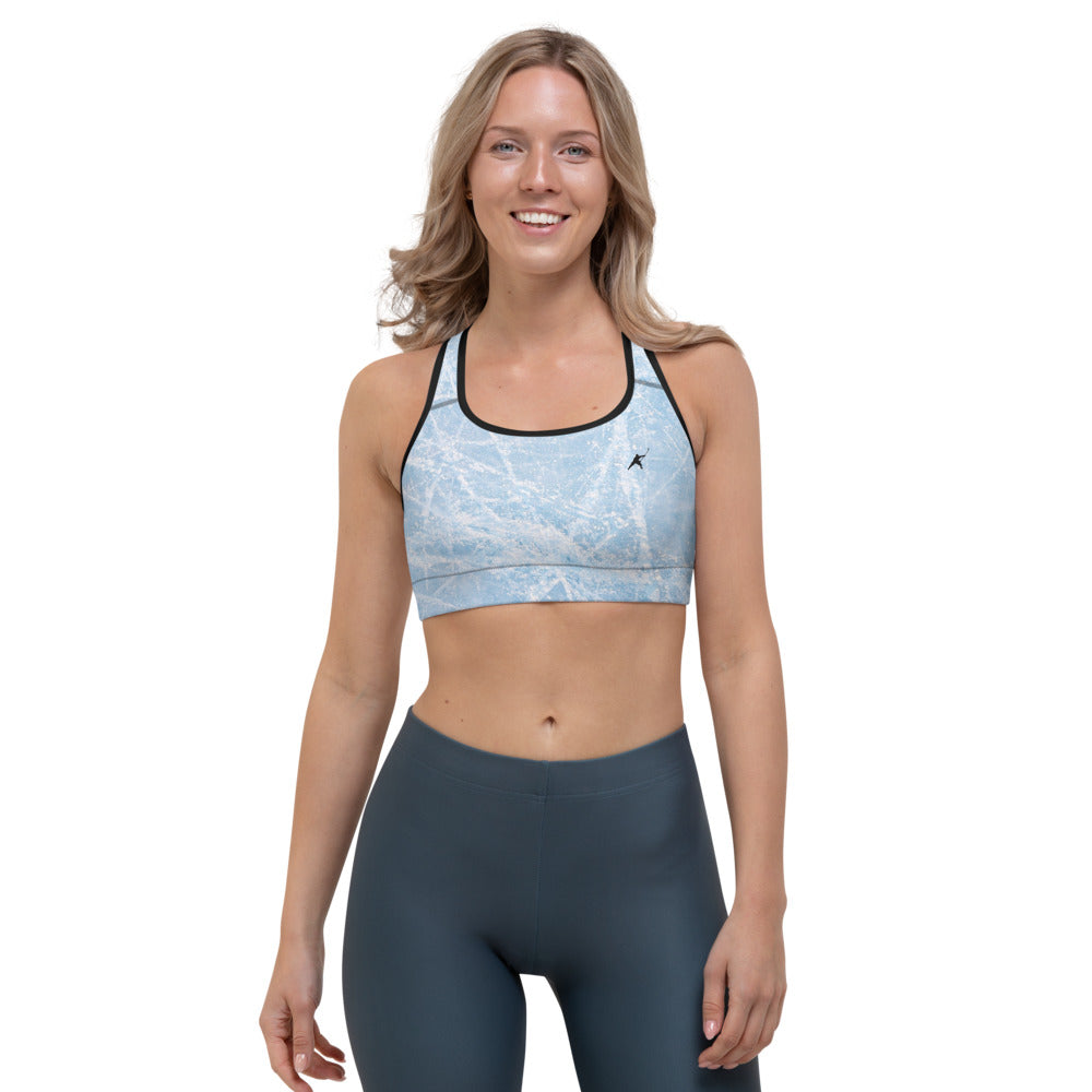 MY SPORT HOCKEY™ BLUE ICE 2 SPORTS BRA