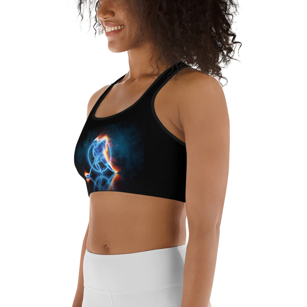 MY SPORT HOCKEY™ FIRE ON ICE SPORTS BRA