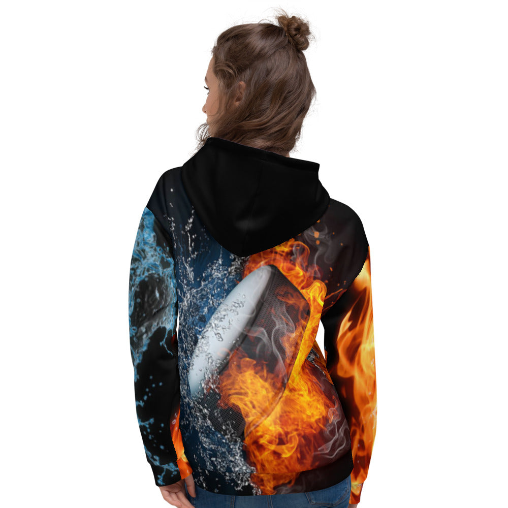 MY SPORT HOCKEY™ PUCK FIRE ON ICE HOODIE