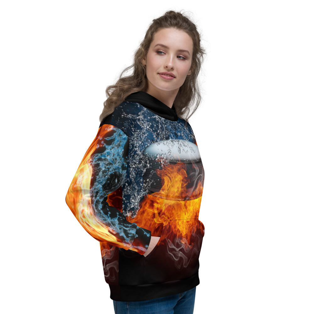 MY SPORT HOCKEY™ PUCK FIRE ON ICE HOODIE