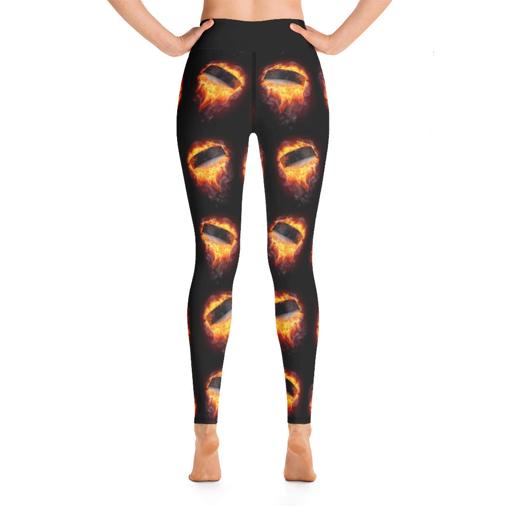 MY SPORT HOCKEY™ WOMEN&#39;S PUCK ON FIRE LEGGINGS