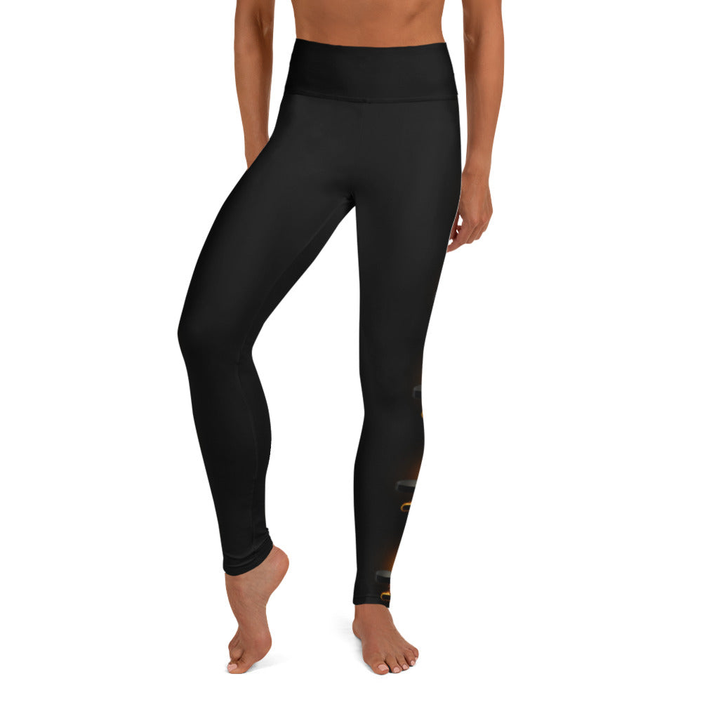 MY SPORT HOCKEY™ WOMEN&#39;S STICK PUCK ON FIRE LEGGINGS