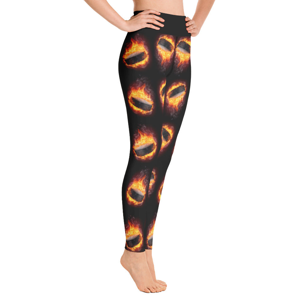 MY SPORT HOCKEY™ WOMEN&#39;S PUCK ON FIRE LEGGINGS