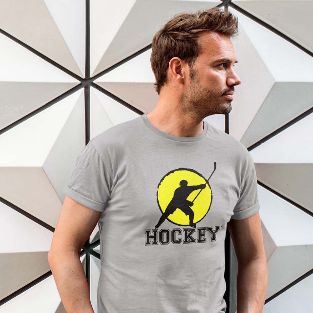 MY SPORT HOCKEY™ YELLOW SETTING SUN T-SHIRT