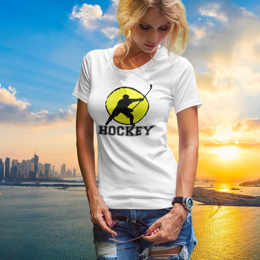 MY SPORT HOCKEY™ YELLOW SETTING SUN TEE