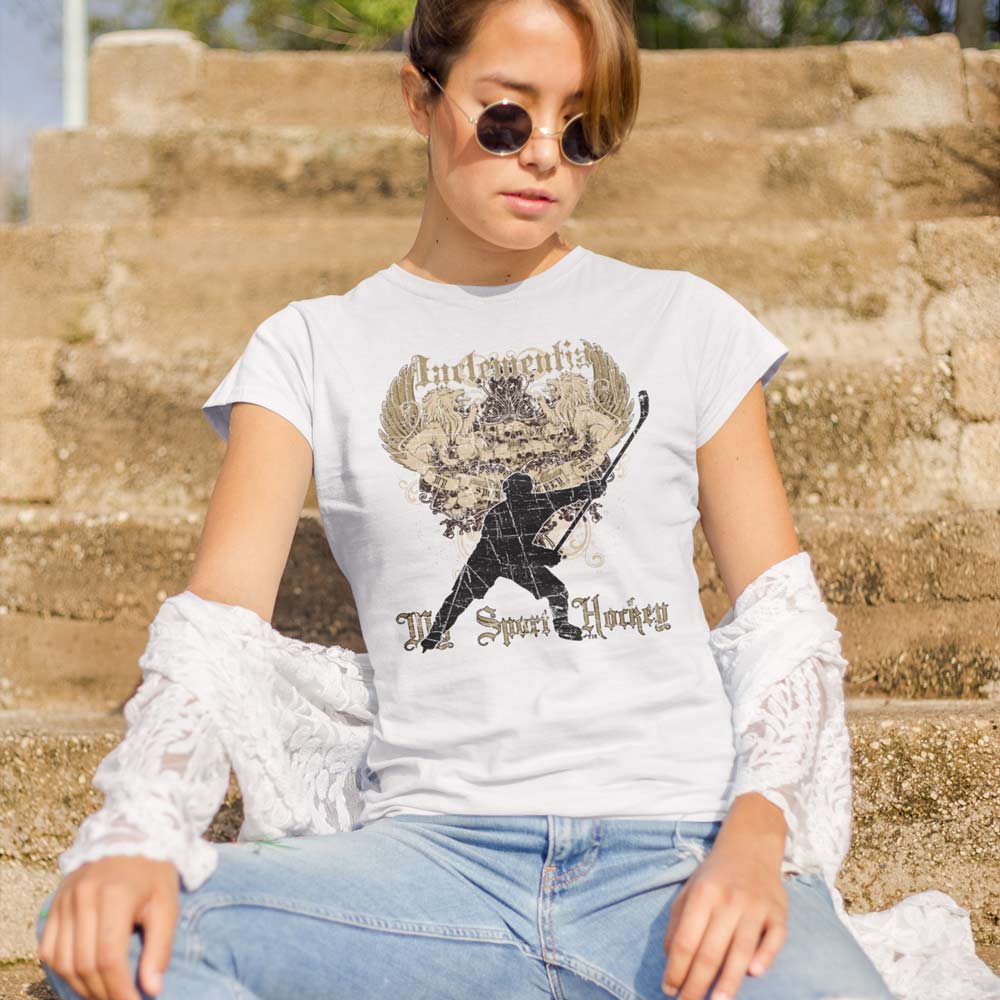 MY SPORT HOCKEY™ LIONS SKULL TEE