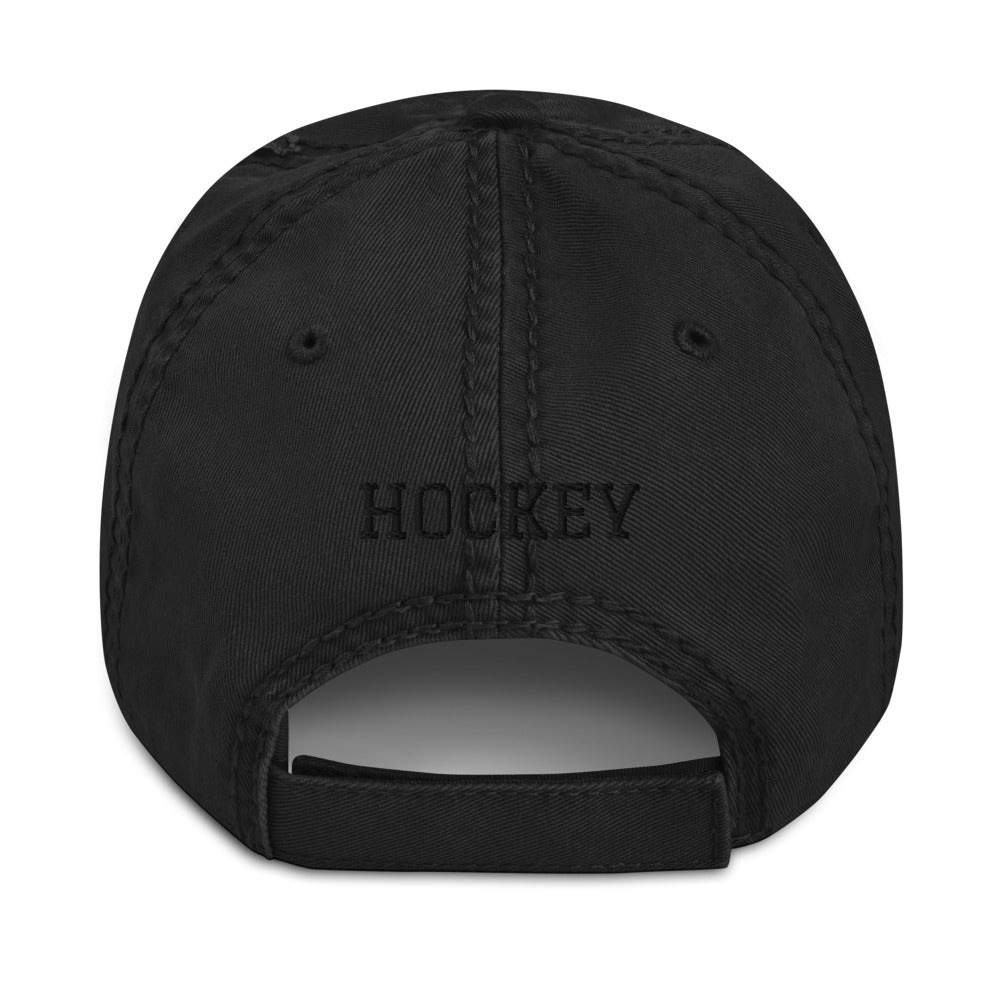 MY SPORT HOCKEY™ EMBROIDERED DISTRESSED HAT