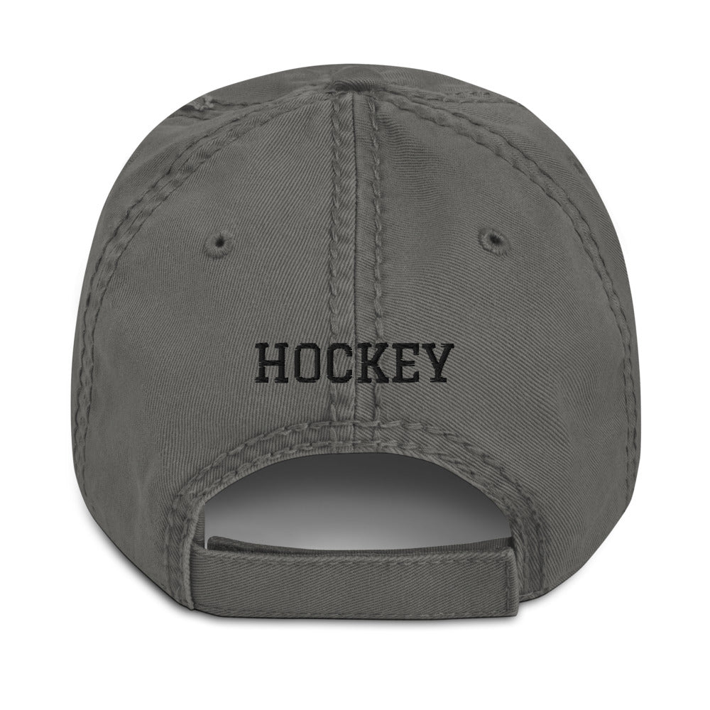 MY SPORT HOCKEY™ EMBROIDERED DISTRESSED HAT