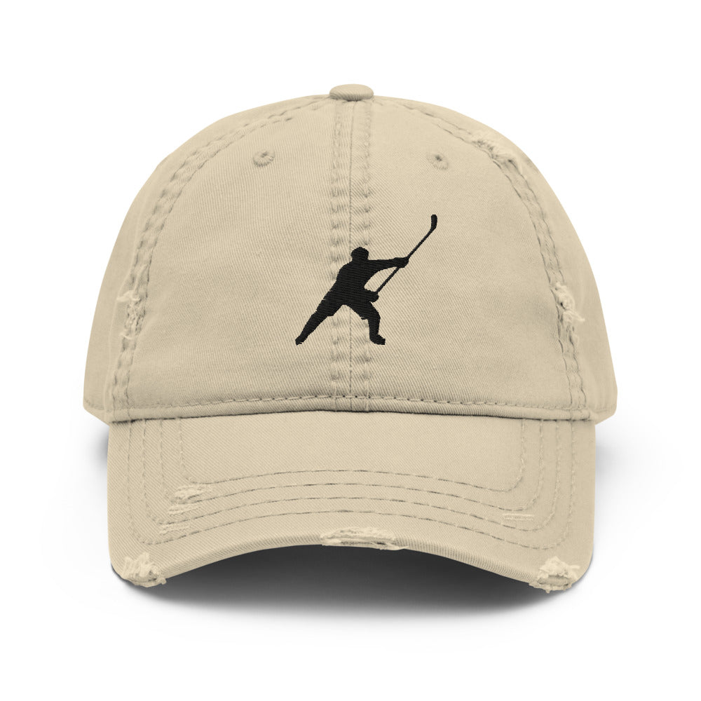 MY SPORT HOCKEY™ EMBROIDERED DISTRESSED HAT