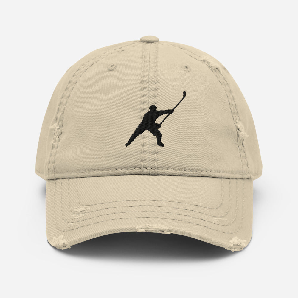 MY SPORT HOCKEY™ EMBROIDERED DISTRESSED HAT