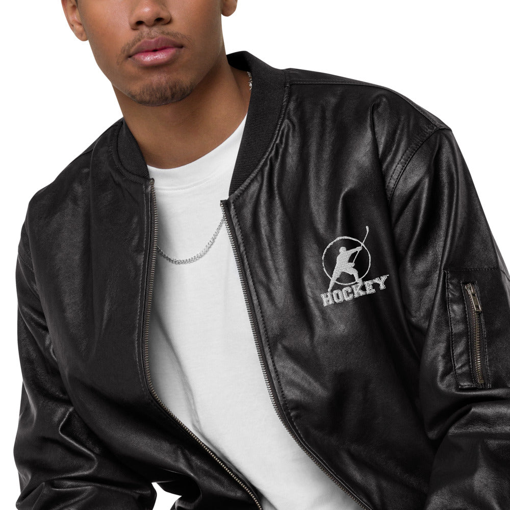 My Sport Hockey™ Embroidered Bomber Jacket