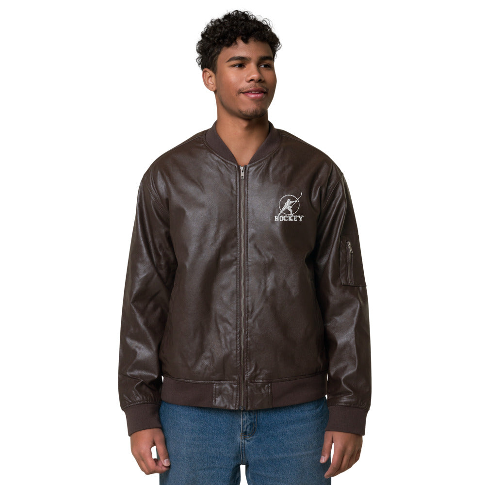 My Sport Hockey™ Embroidered Bomber Jacket