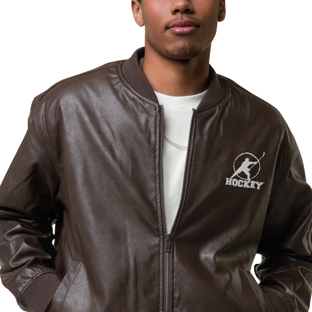 My Sport Hockey™ Embroidered Bomber Jacket