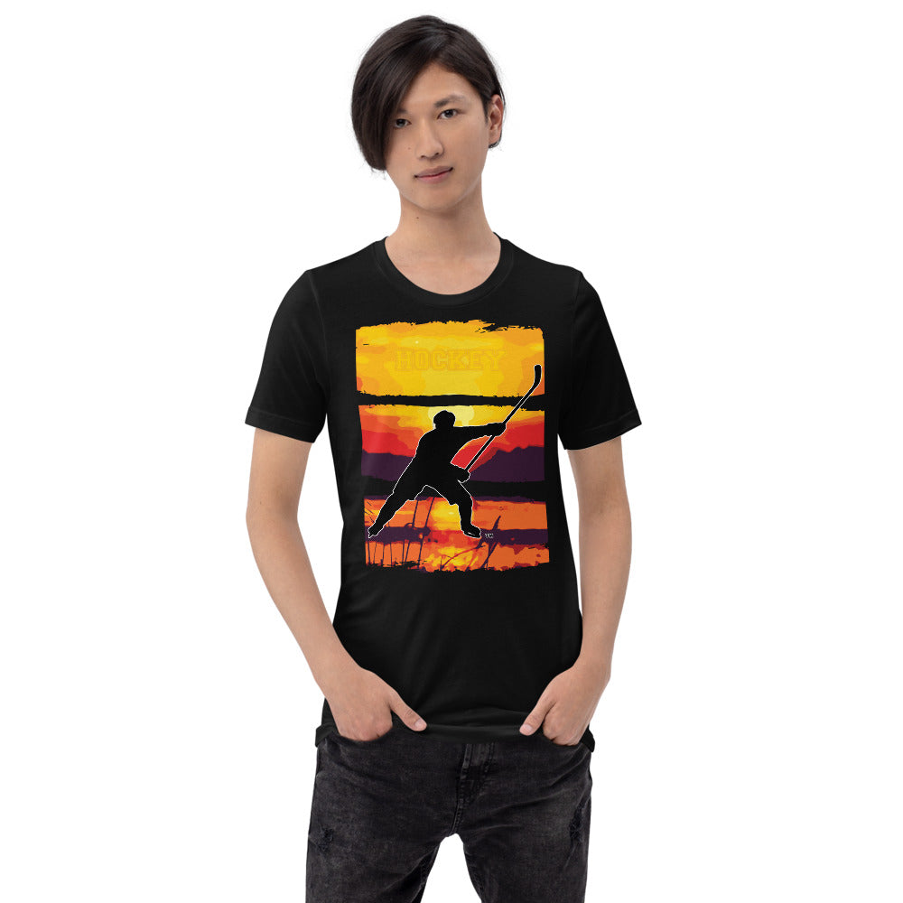 MY SPORT HOCKEY™ POND HOCKEY SUNSET T-SHIRT