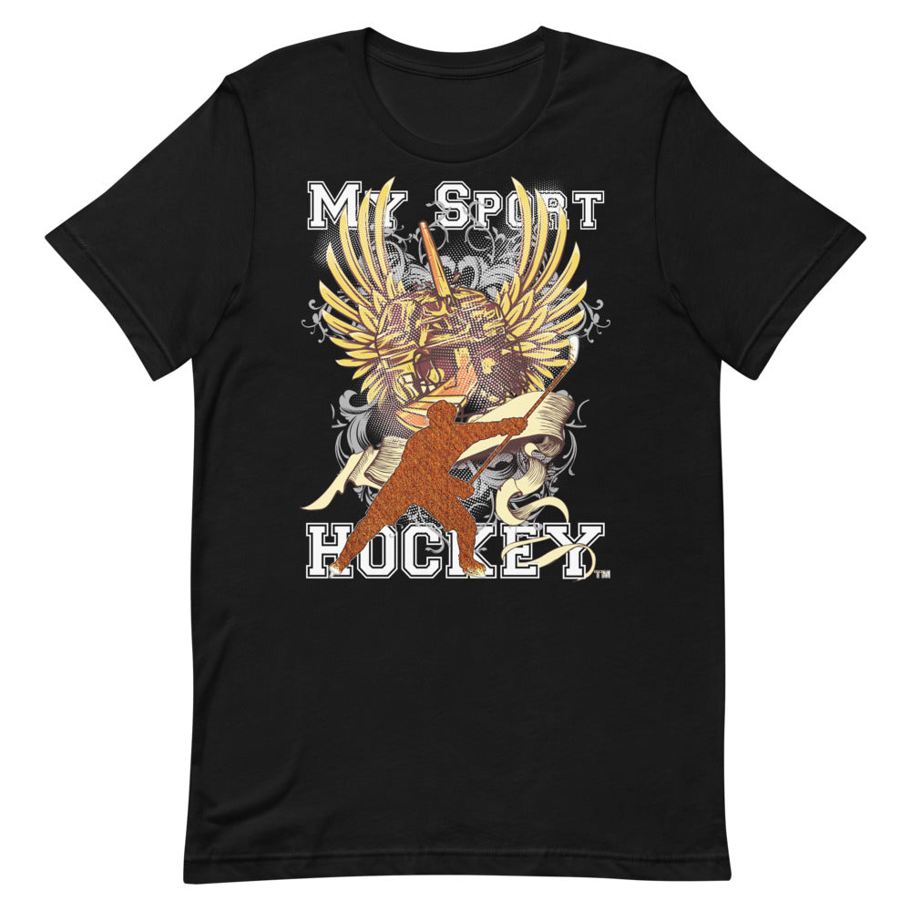 MY SPORT HOCKEY™ CRACKED HELMET T-SHIRT