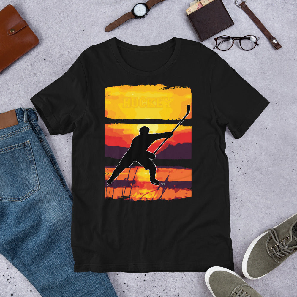 MY SPORT HOCKEY™ POND HOCKEY SUNSET T-SHIRT