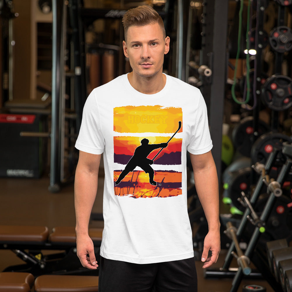 MY SPORT HOCKEY™ POND HOCKEY SUNSET T-SHIRT