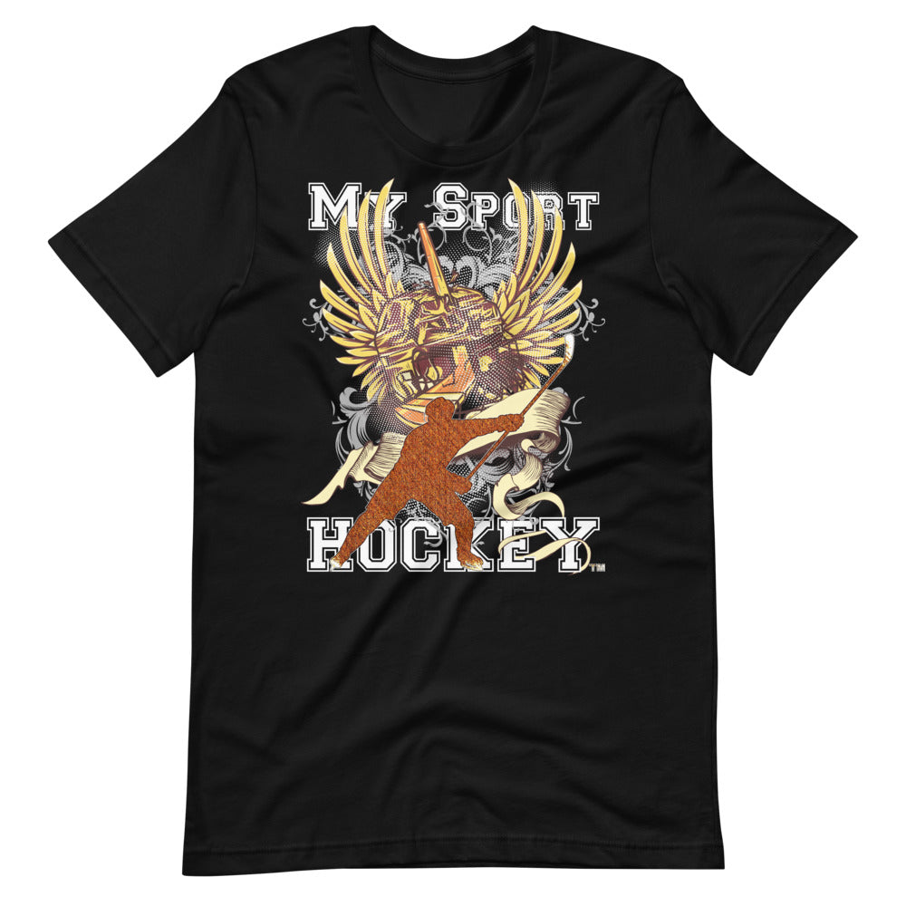 MY SPORT HOCKEY™ CRACKED HELMET T-SHIRT