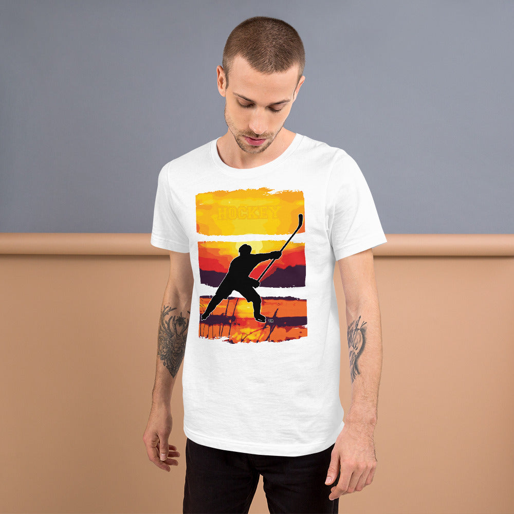 MY SPORT HOCKEY™ POND HOCKEY SUNSET T-SHIRT