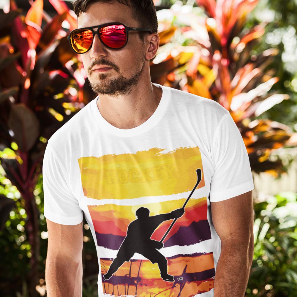MY SPORT HOCKEY™ POND HOCKEY SUNSET T-SHIRT