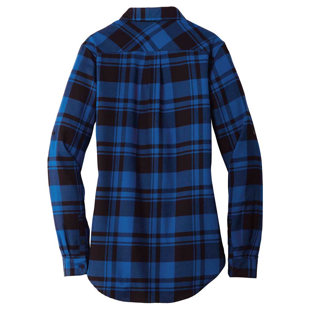 My Sport Hockey™ Ladies&#39; Embroidered Plaid Flannel Tunic