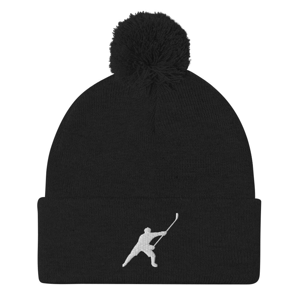 My Sport Hockey™ Embroidered Pom-Pom Beanie