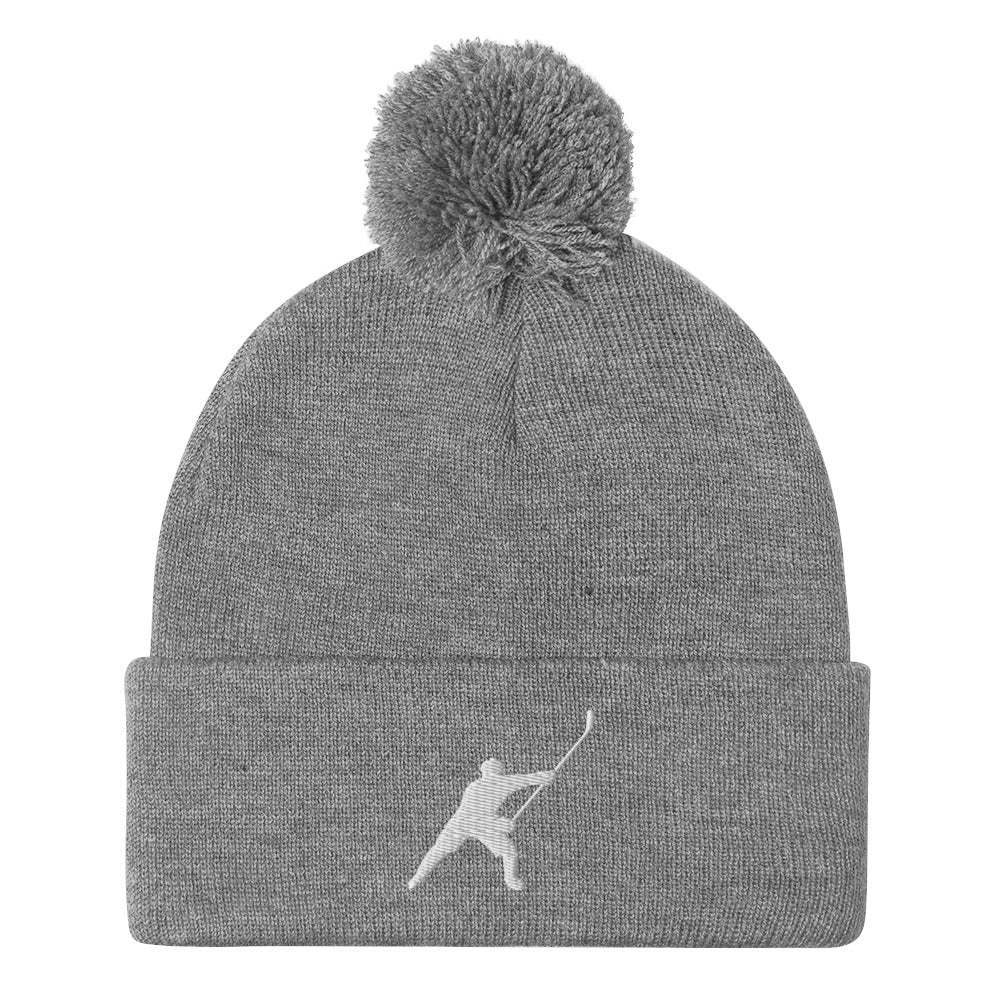 My Sport Hockey™ Embroidered Pom-Pom Beanie