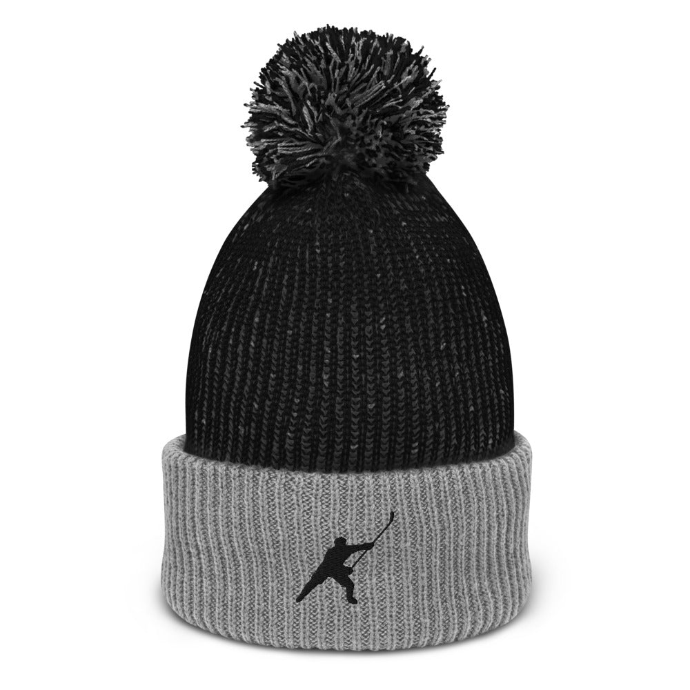 My Sport Hockey™ Embroidered Pom-Pom Beanie