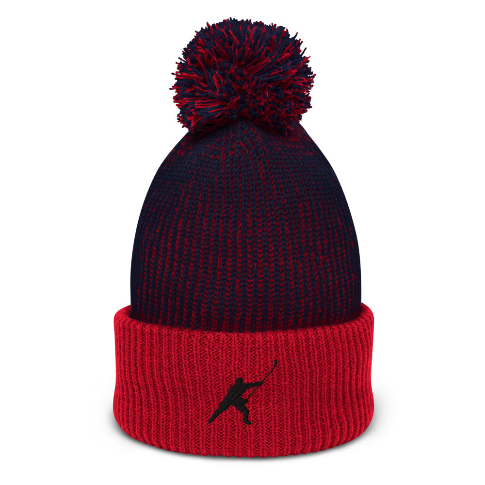 My Sport Hockey™ Embroidered Pom-Pom Beanie