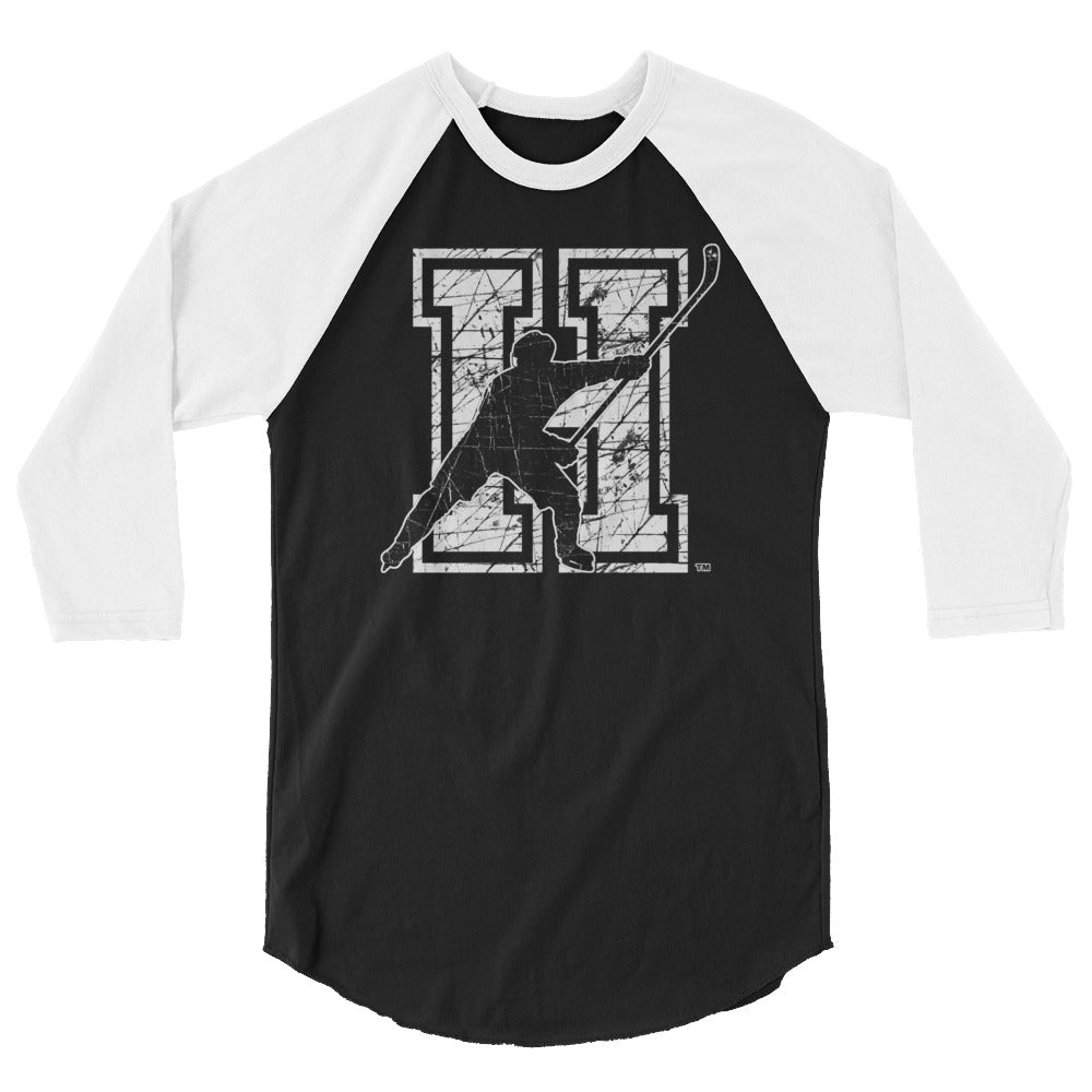 MY SPORT HOCKEY™ H FOR HOCKEY - 3/4 SLEEVE RAGLAN SHIRT