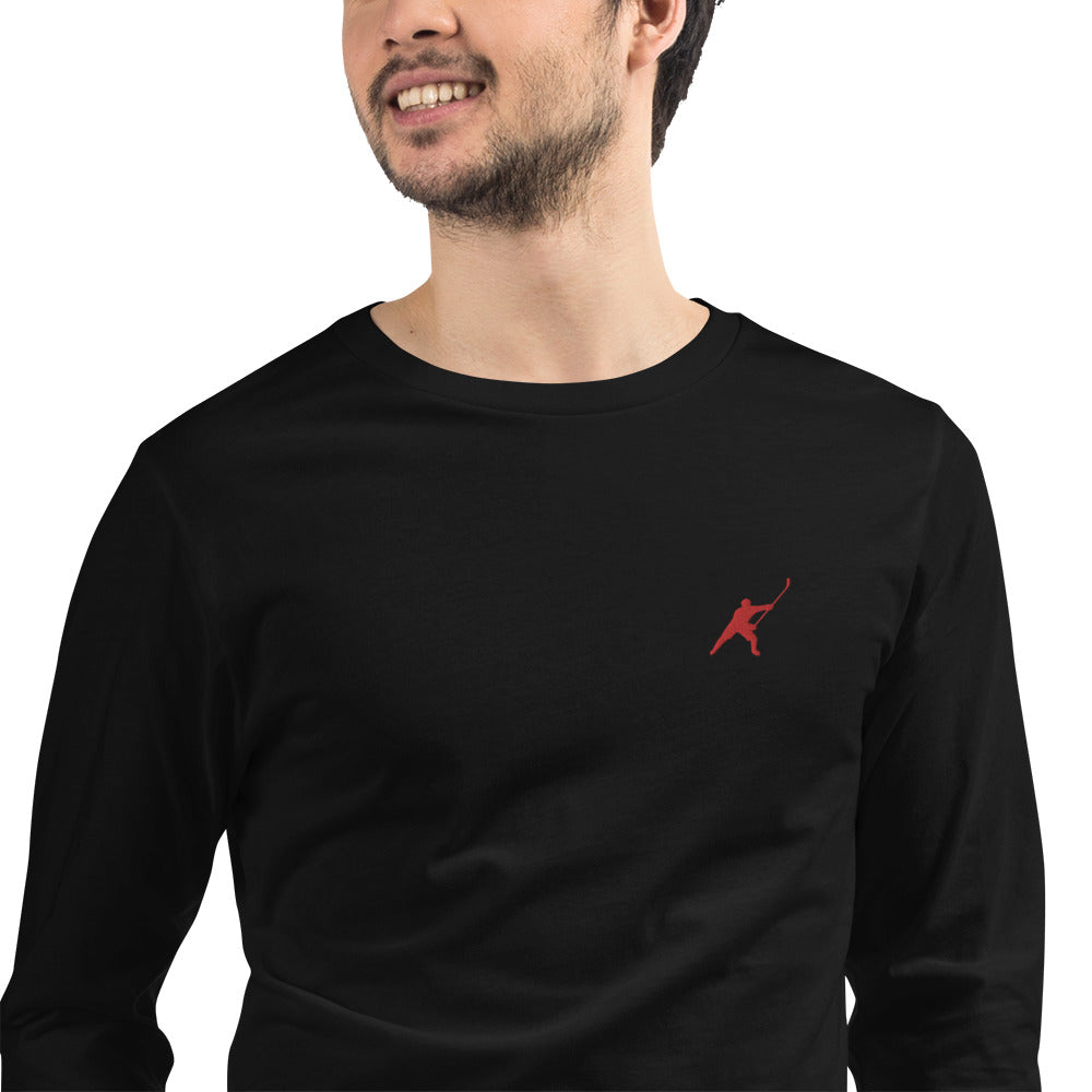 MY SPORT HOCKEY™ EMBROIDERED LONG SLEEVE T-SHIRT