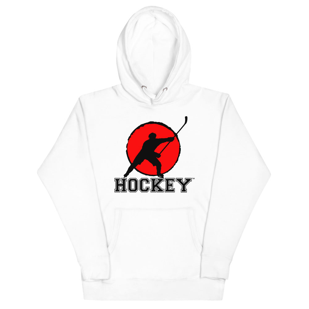 MY SPORT HOCKEY™ RED SETTING SUN HOODIE