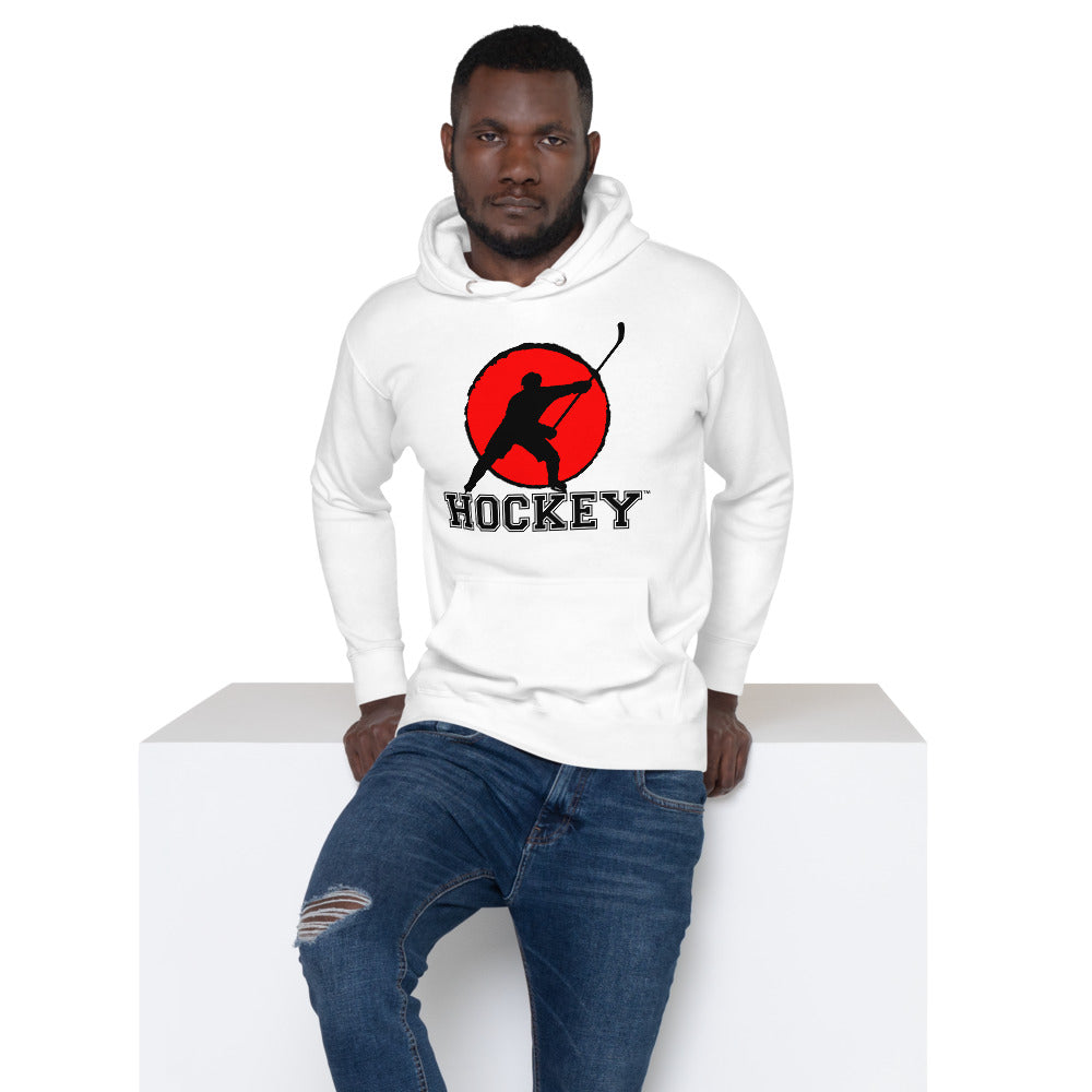 MY SPORT HOCKEY™ RED SETTING SUN HOODIE