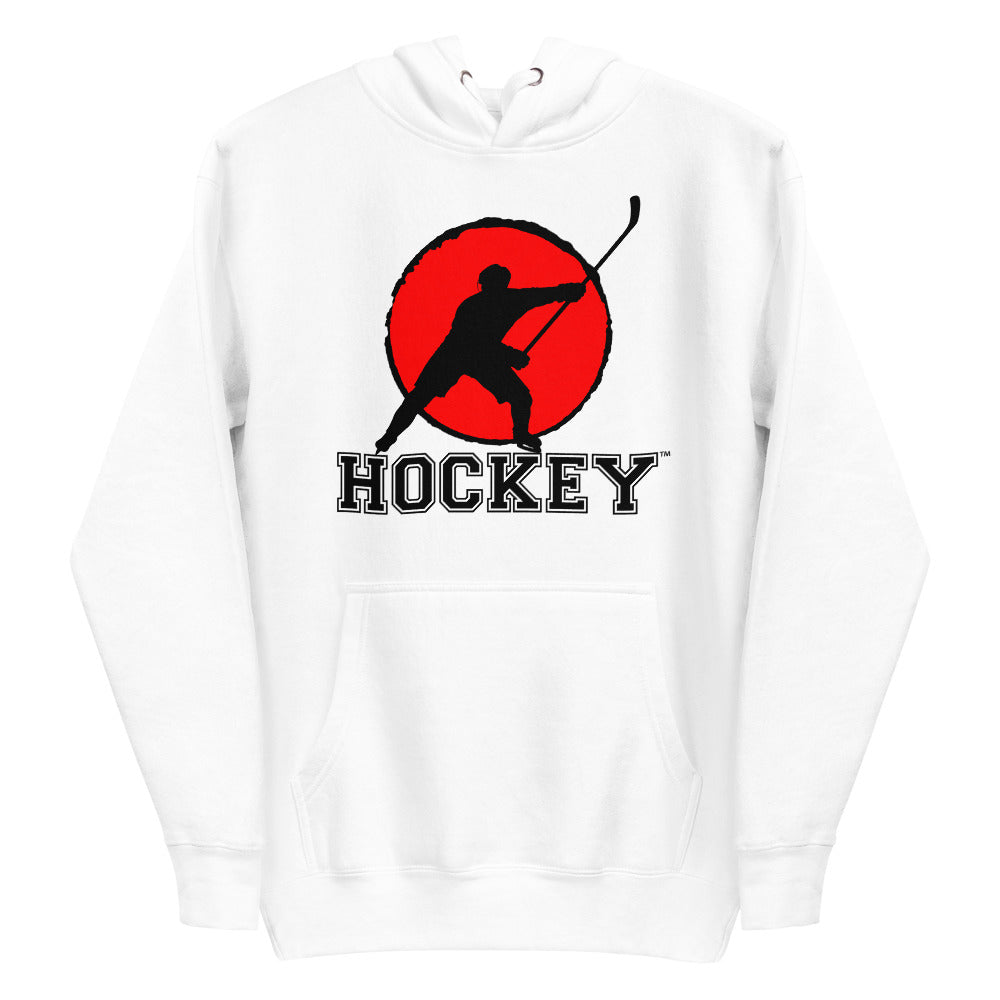 MY SPORT HOCKEY™ RED SETTING SUN HOODIE