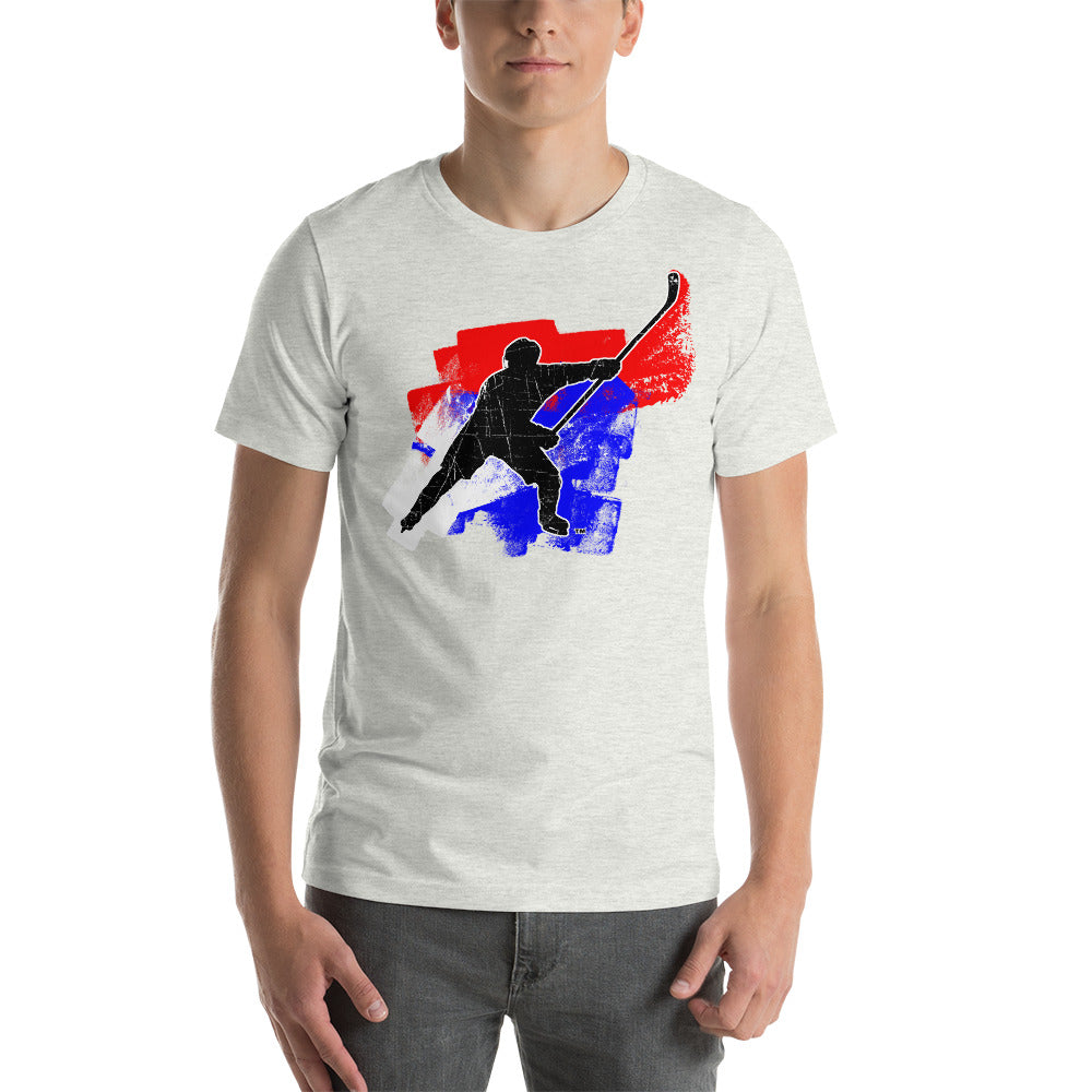 MY SPORT HOCKEY™ RED WHITE &amp; BLUE T-SHIRT