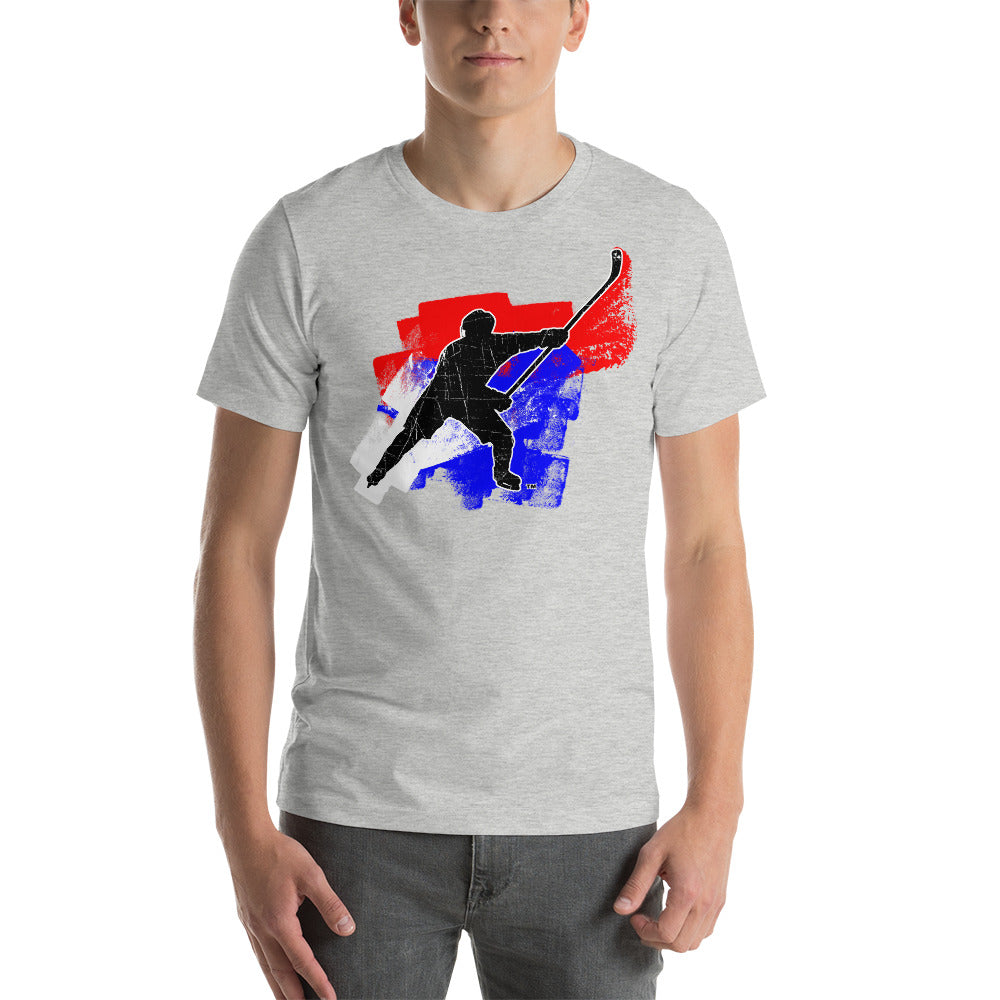 MY SPORT HOCKEY™ RED WHITE &amp; BLUE T-SHIRT