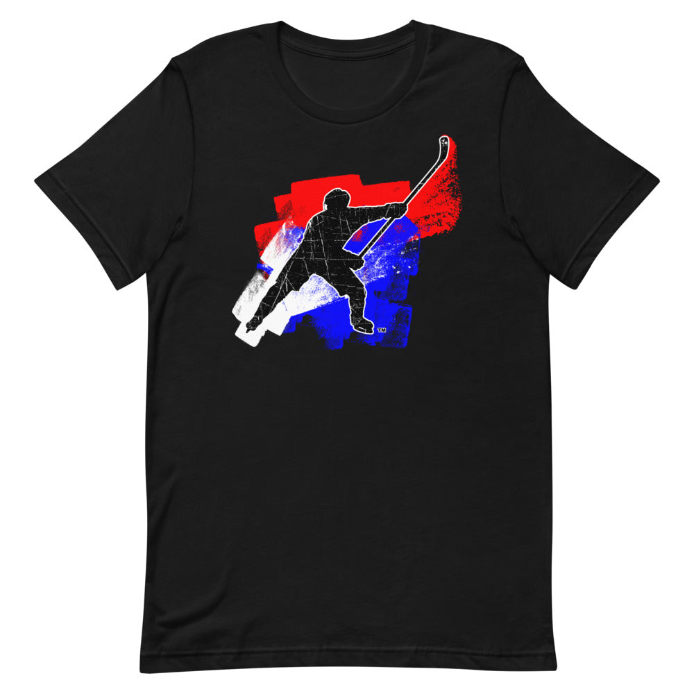 MY SPORT HOCKEY™ RED WHITE &amp; BLUE T-SHIRT