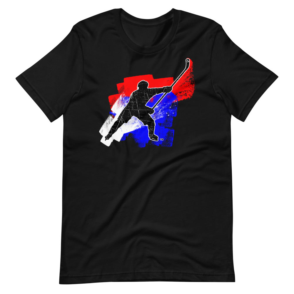 MY SPORT HOCKEY™ RED WHITE &amp; BLUE T-SHIRT