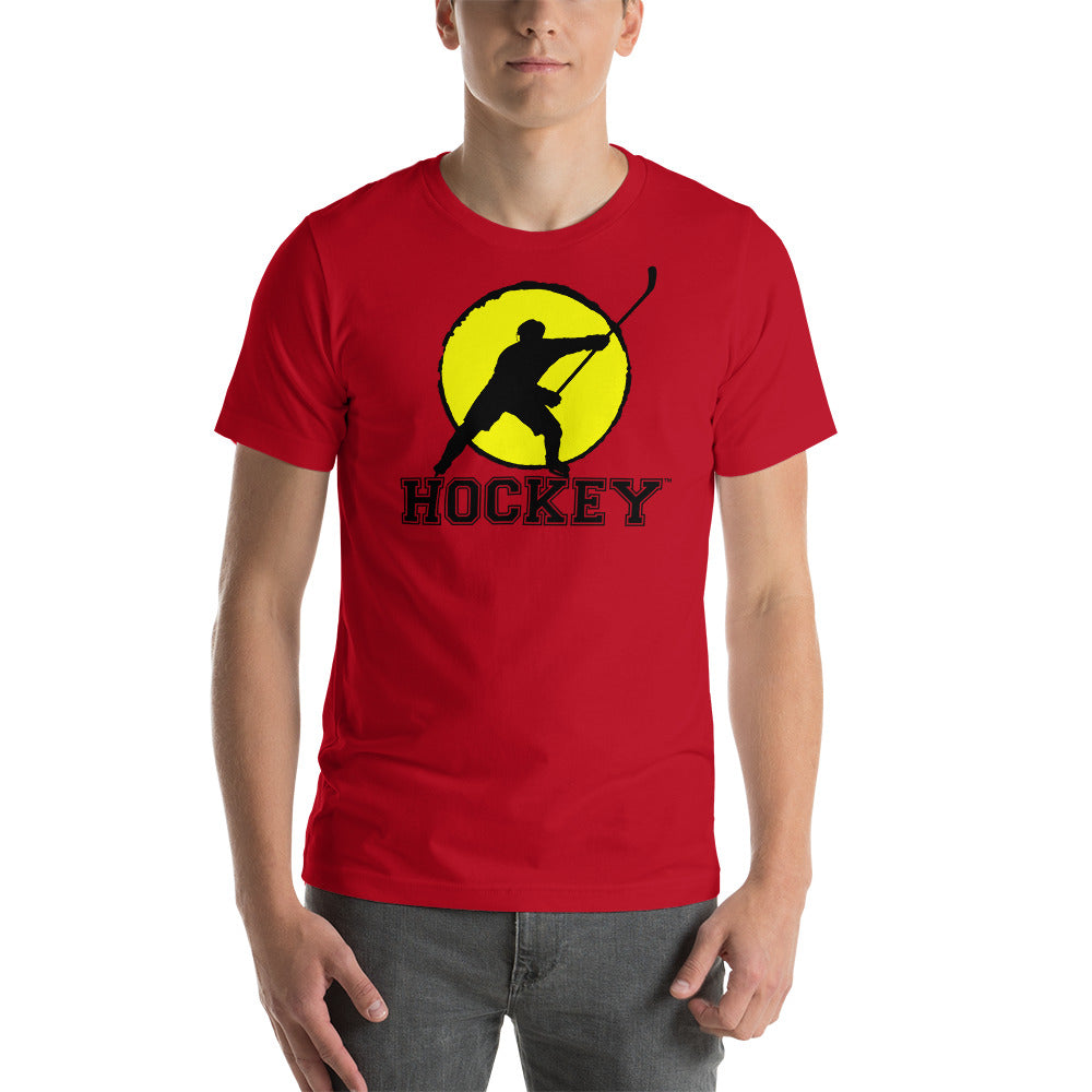 MY SPORT HOCKEY™ YELLOW SETTING SUN T-SHIRT