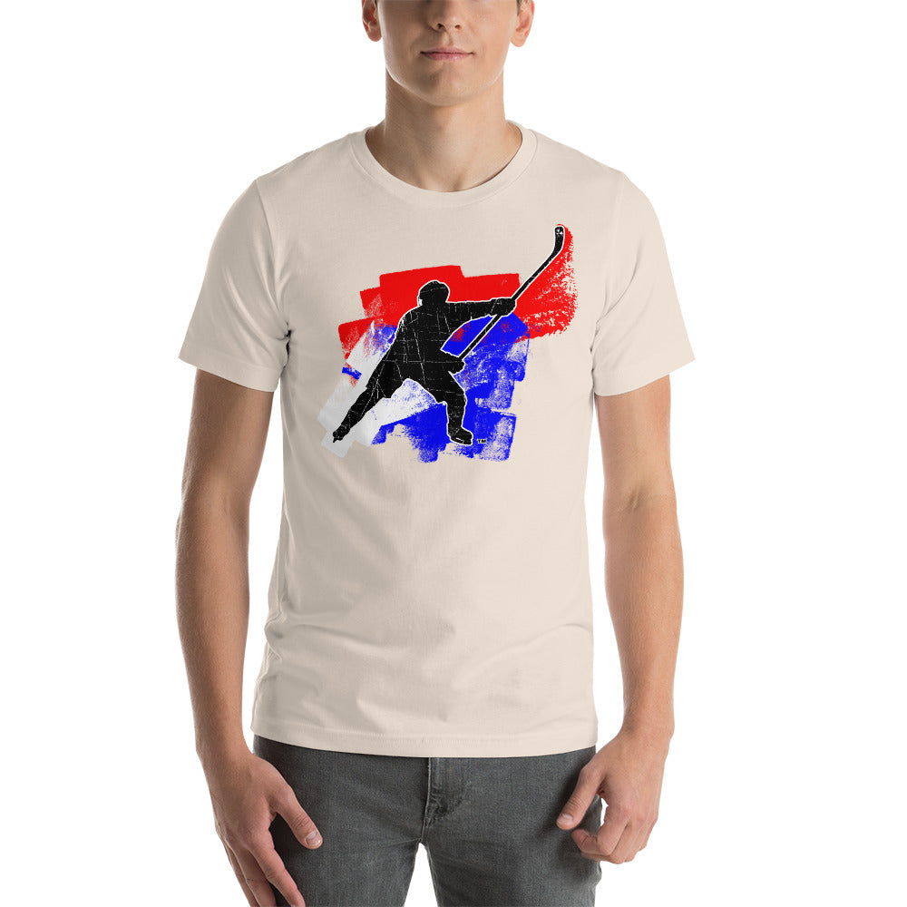 MY SPORT HOCKEY™ RED WHITE &amp; BLUE T-SHIRT