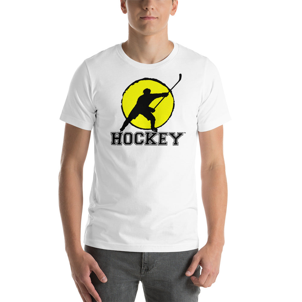 MY SPORT HOCKEY™ YELLOW SETTING SUN T-SHIRT
